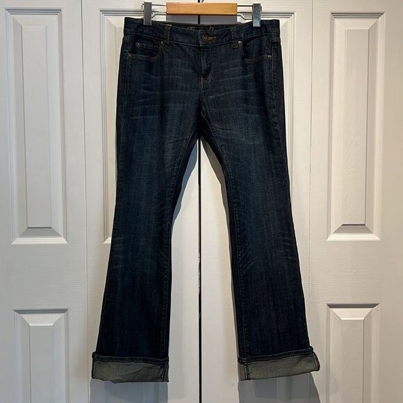 Roots “Chelsea” Blue Low Rise Boot Cut Jeans Size 8 - Picture 11 of 14